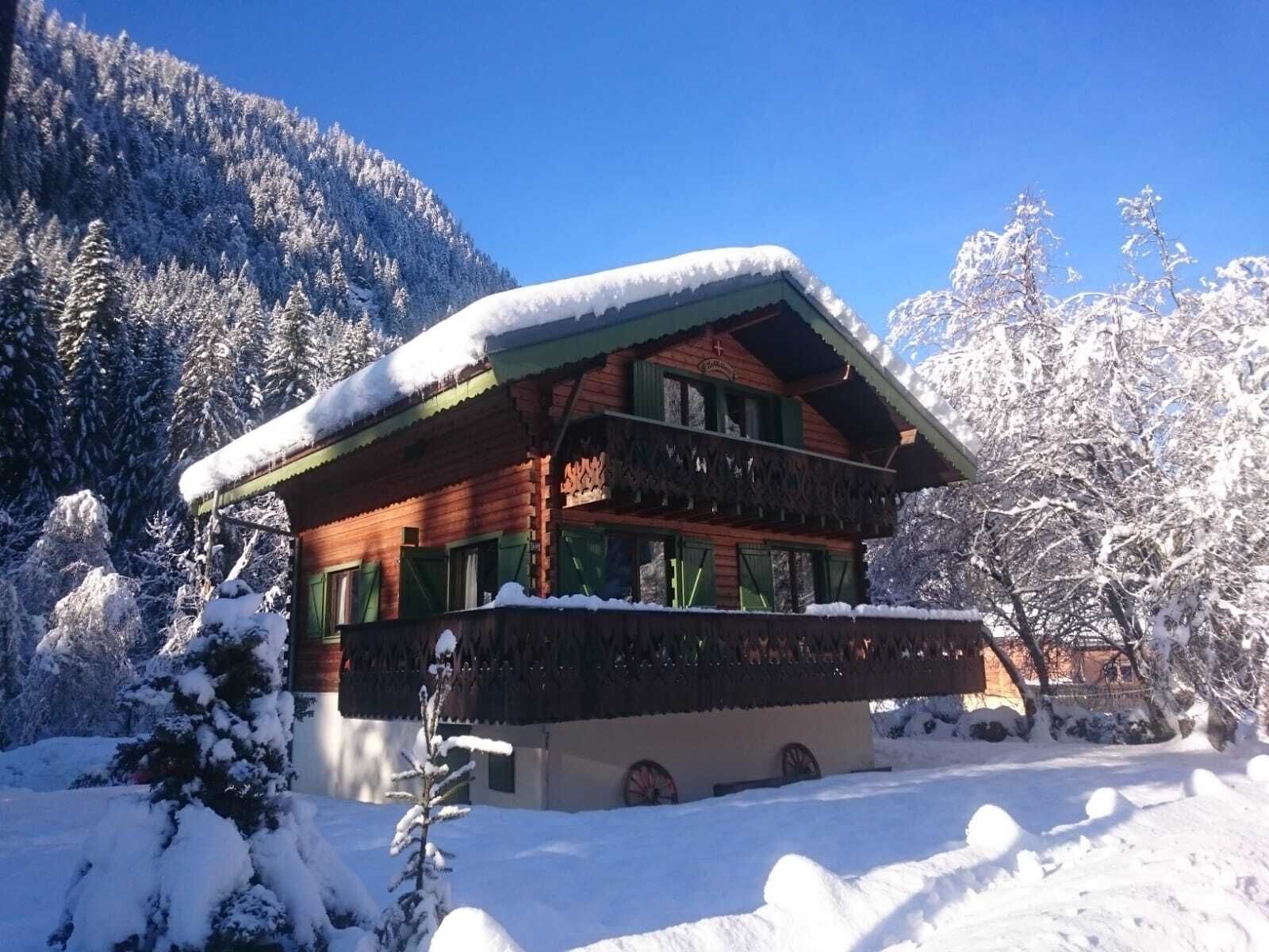 Chalet 4 bedroom in Chatel sleeps 8/9, open fire, large garden