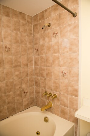 Combined shower/bathtub, hair dryer, soap, toilet paper - The Atlantic Ocean Is Your Front Yard - Unparalleled Views - Step On To Sand! (Manasquan)