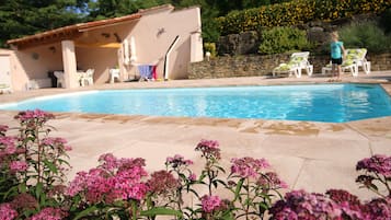 Außenpool, beheizter Pool