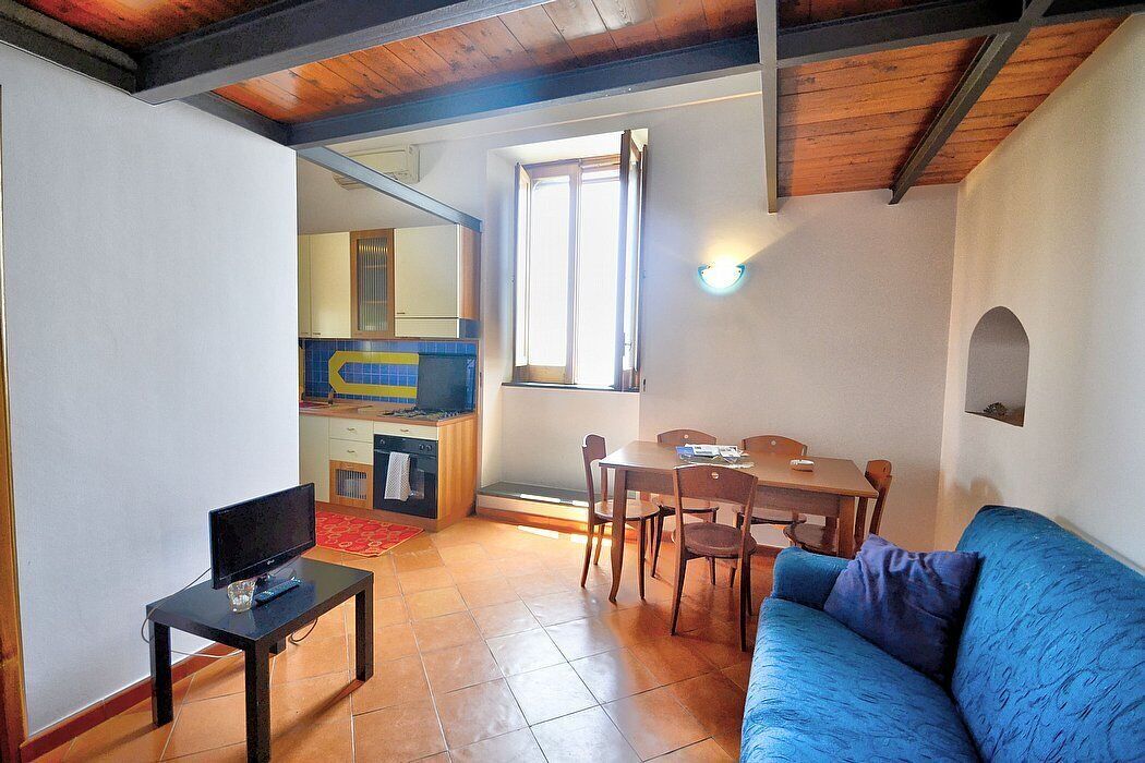 Villa Merlata: A charming apartment created inside an ancient watch tower.