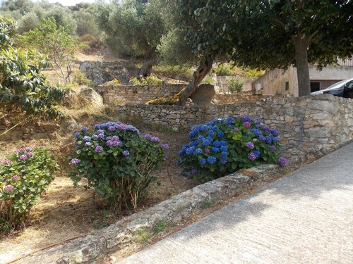 Villa fully equipped, air conditioned, with 2Kms of Ile Rousse, sea and mountain views