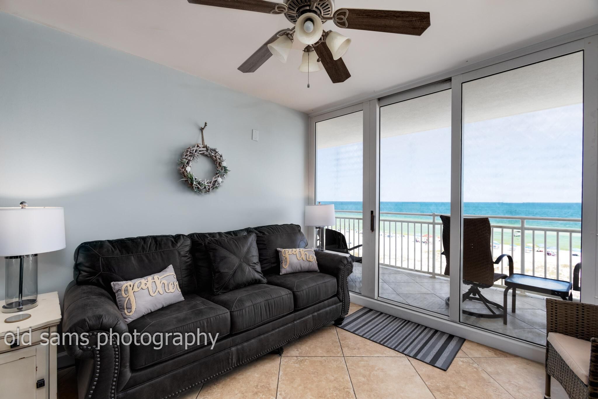 Enjoy Gulf Views From The Livingroom and Master!