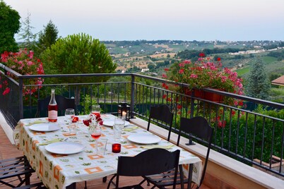 Fully restored country villa with pool set in private gardens