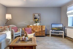 Télévision, table de tennis de table