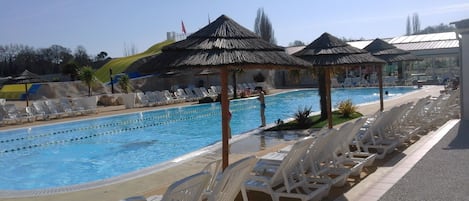 Indoor pool, a heated pool