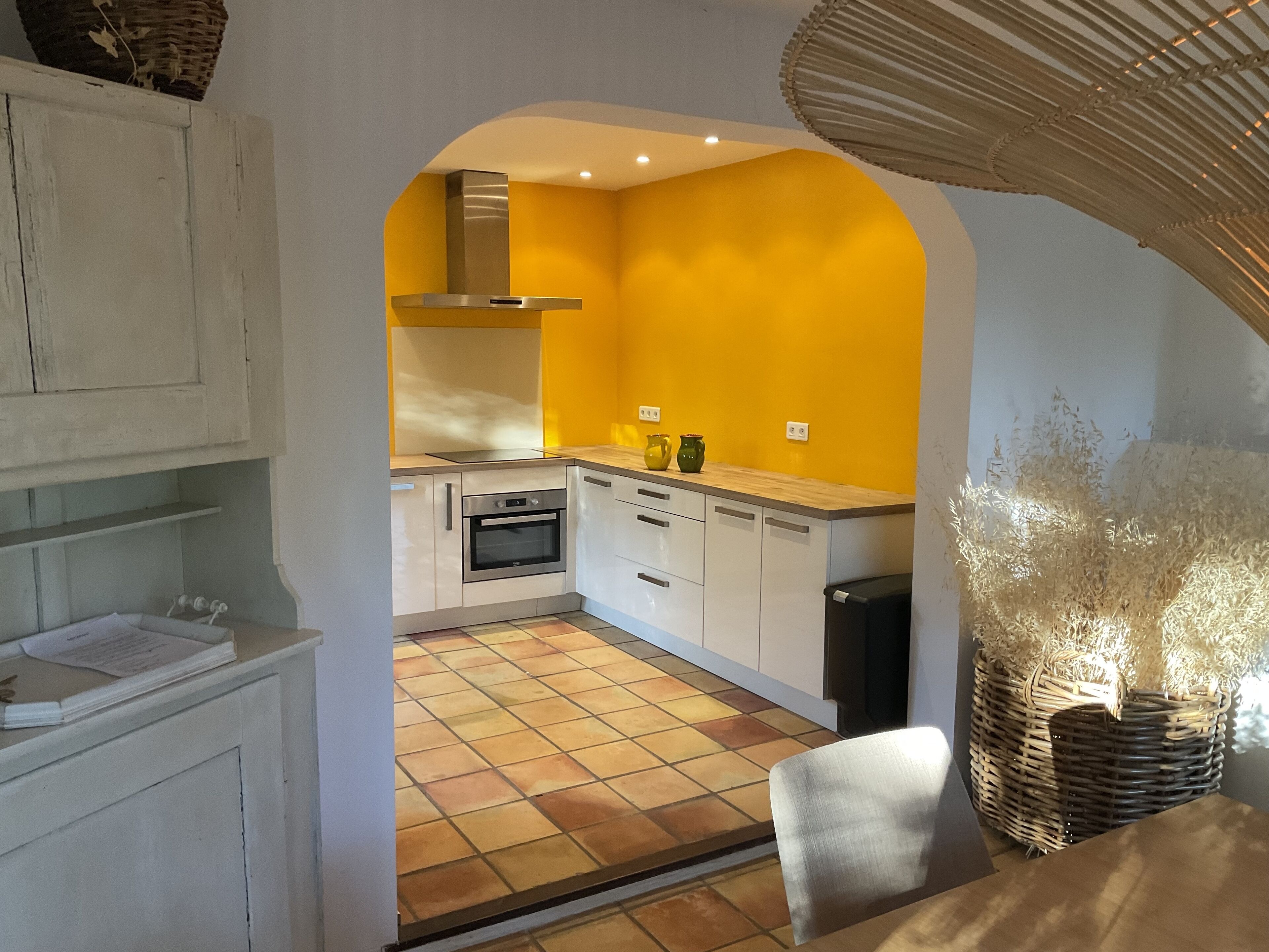 House under the oaks with a pool, peace, and serenity