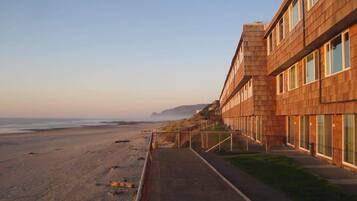 Aan het strand