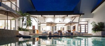 Beautiful sunset ocean views, two pools, great for families, private beach club, personal concierge