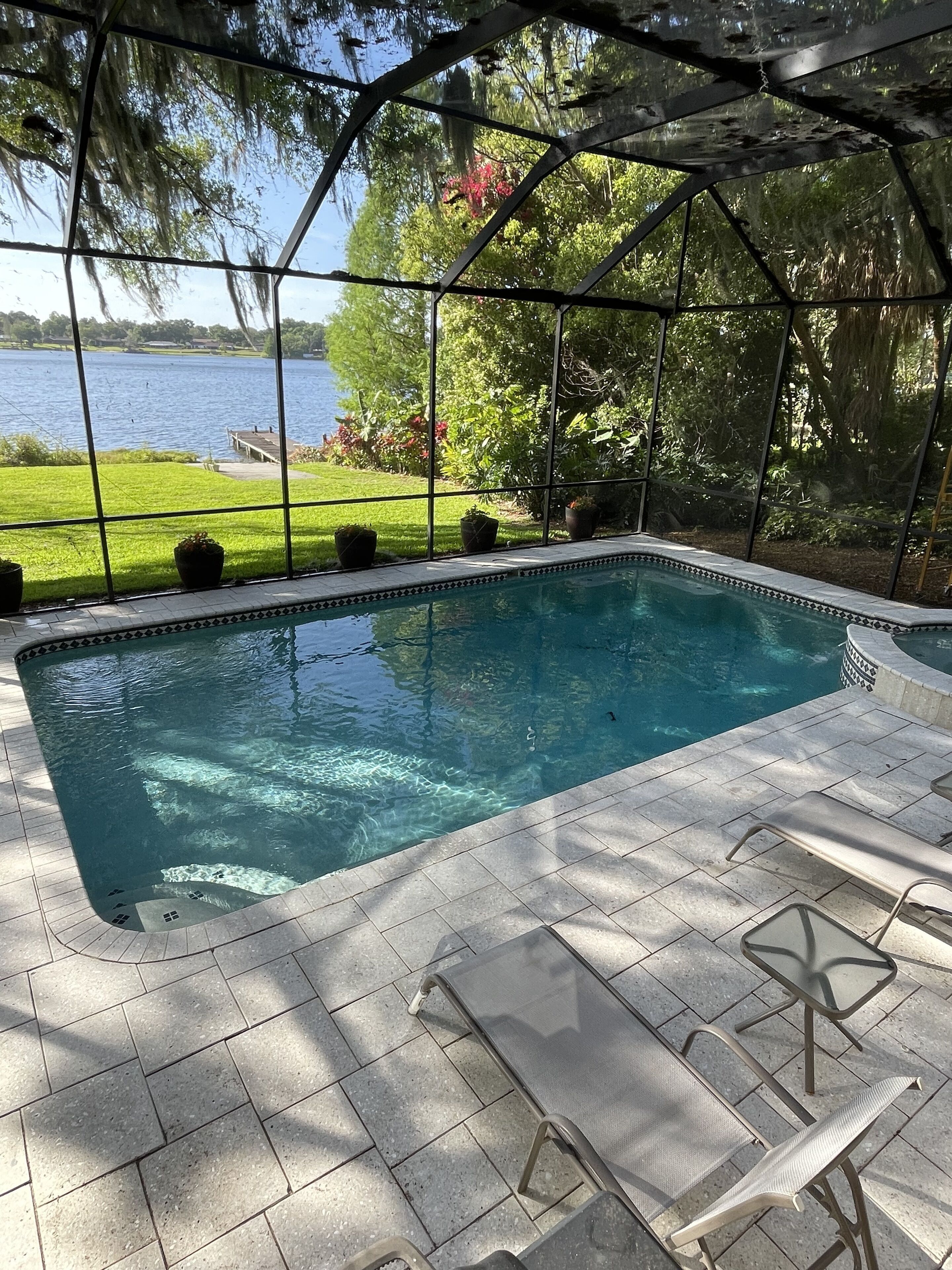 Luxury 3BR Lake House on Quiet Private Lake, with Pool and Hot Tub