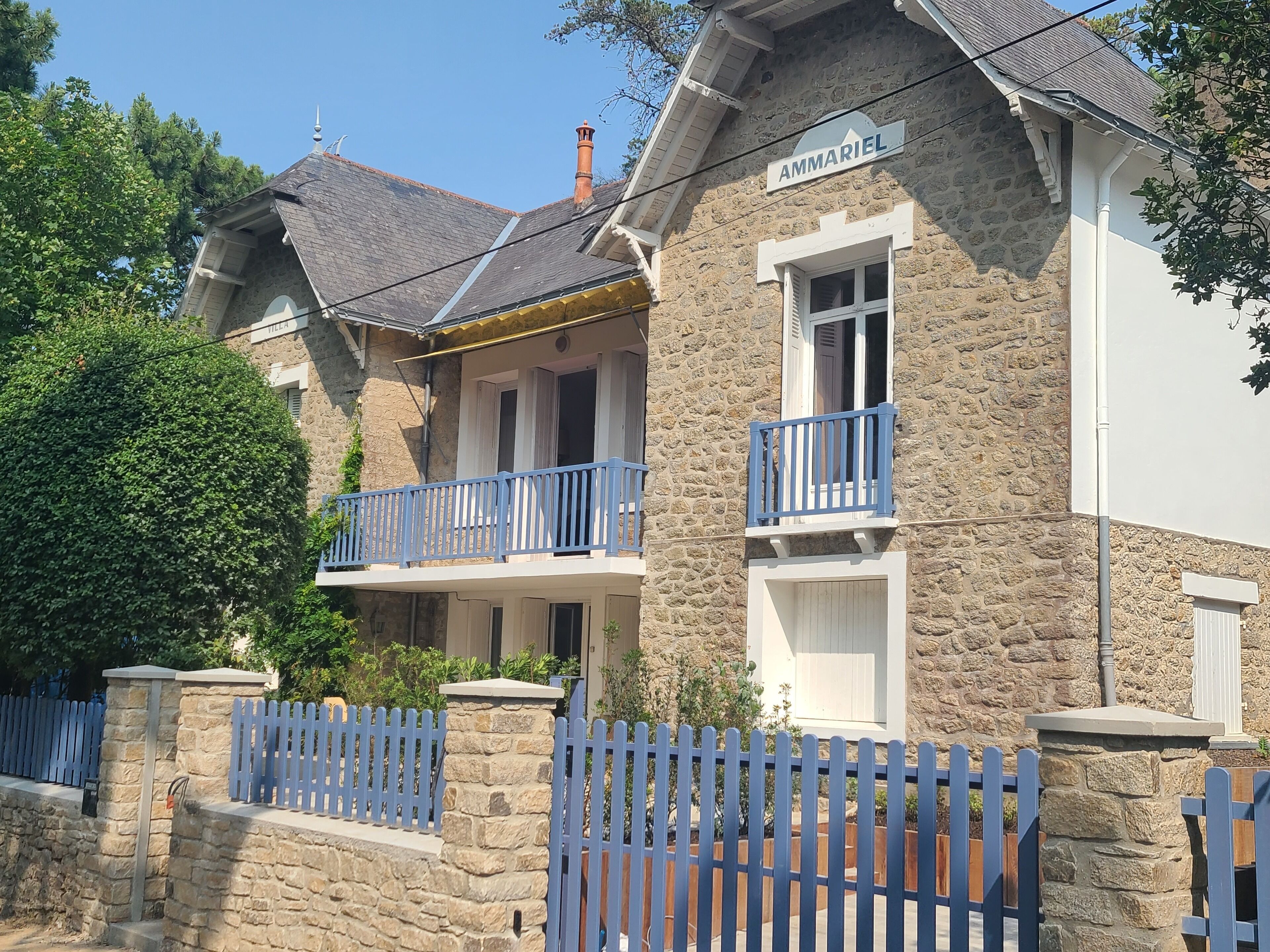 La Baule center. Beautiful villa 200 m. from the beach 16 beds