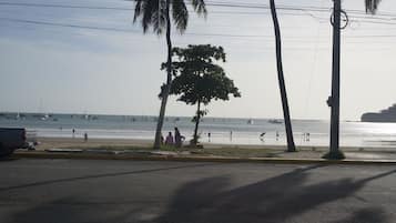 On the beach