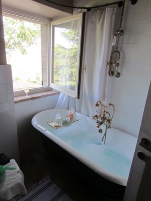 淋浴设施、吹风机、毛巾、肥皂