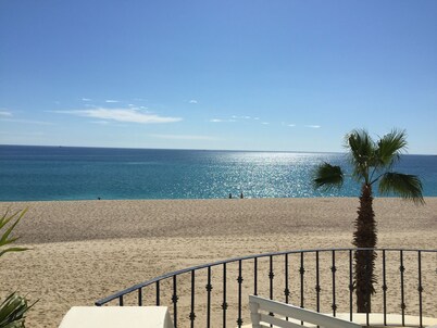 Full 180 Degree Panoramic View Of The Sea Of Cortez