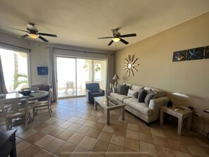 Smart TV, DVD player, stereo