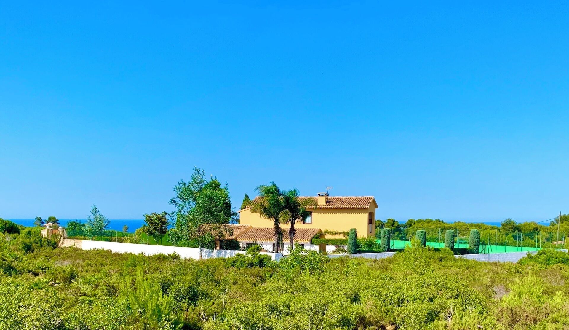 MAGNIFICENT VILLA IN NATURAL PARK VIEWS IBIZA, COMFORT AND LUXURY