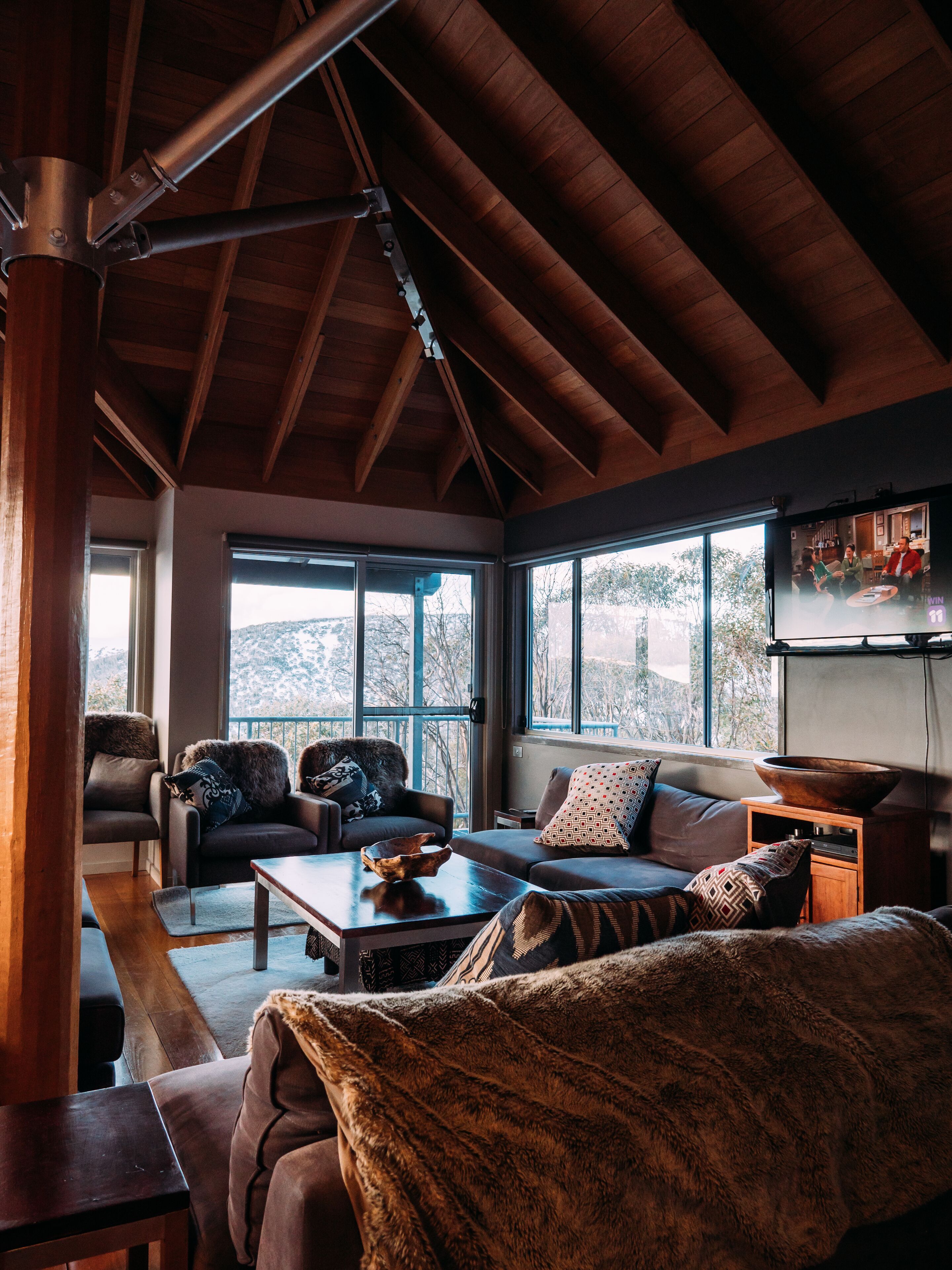 Snow Fall at Crows Nest, Falls Creek