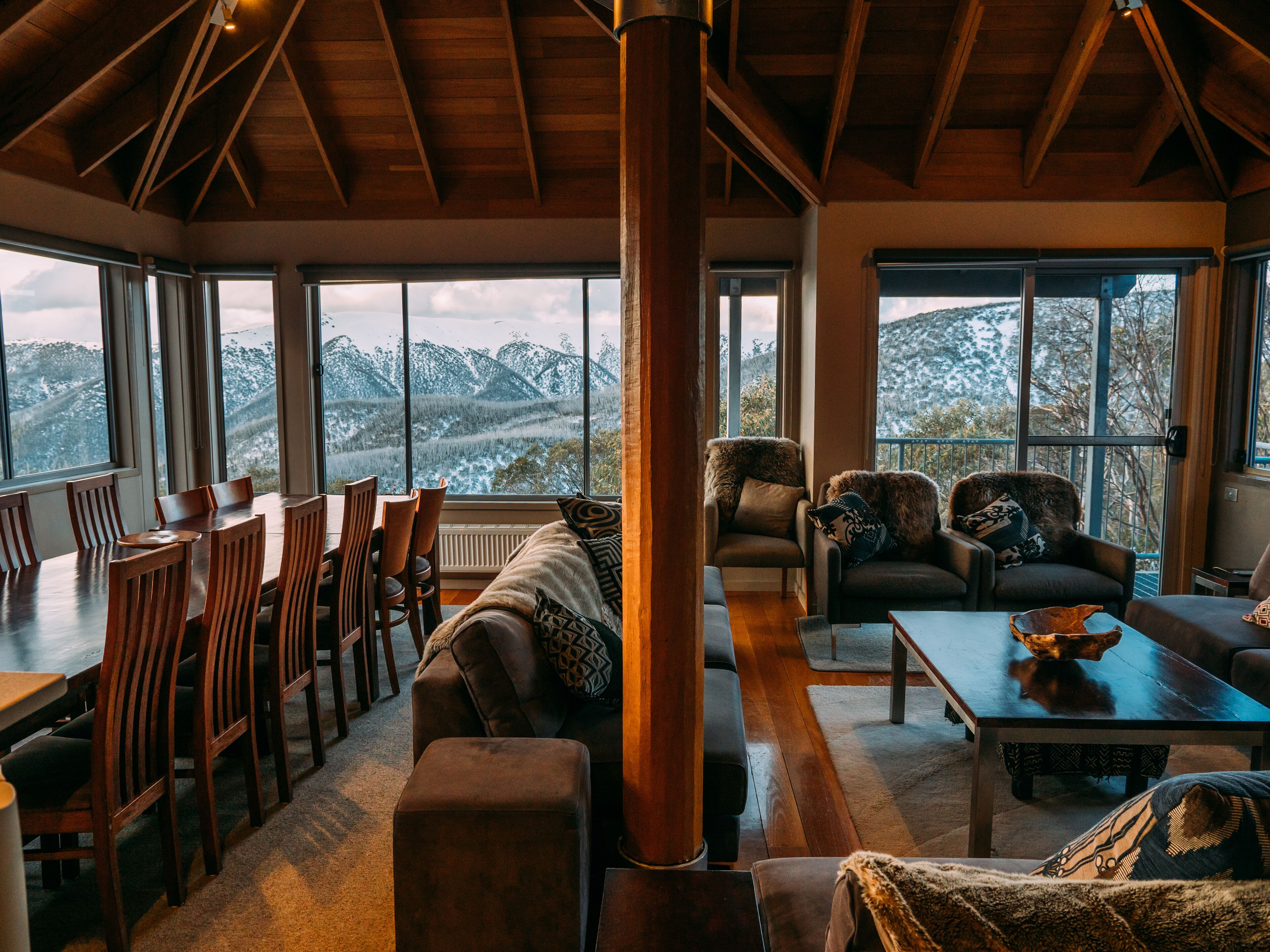 Snow Fall at Crows Nest, Falls Creek