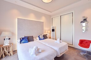 4 habitaciones y caja de seguridad en la habitación