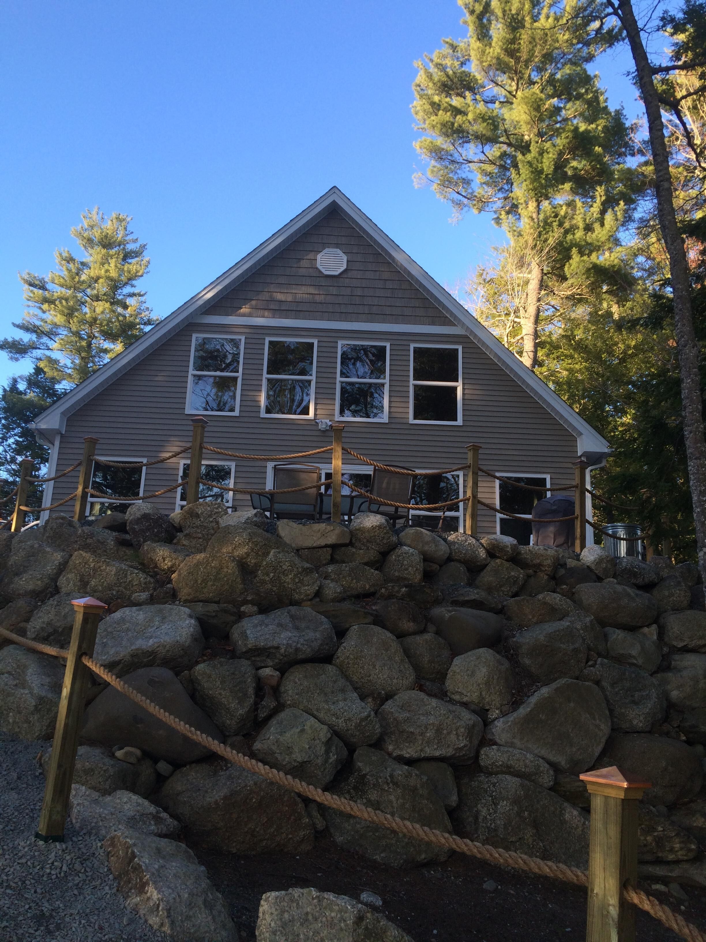 Newer Construction on Green Lake...between Bangor & Acadia National Park