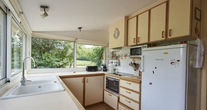 Cottage Maison avec vue sur un chĂąteau