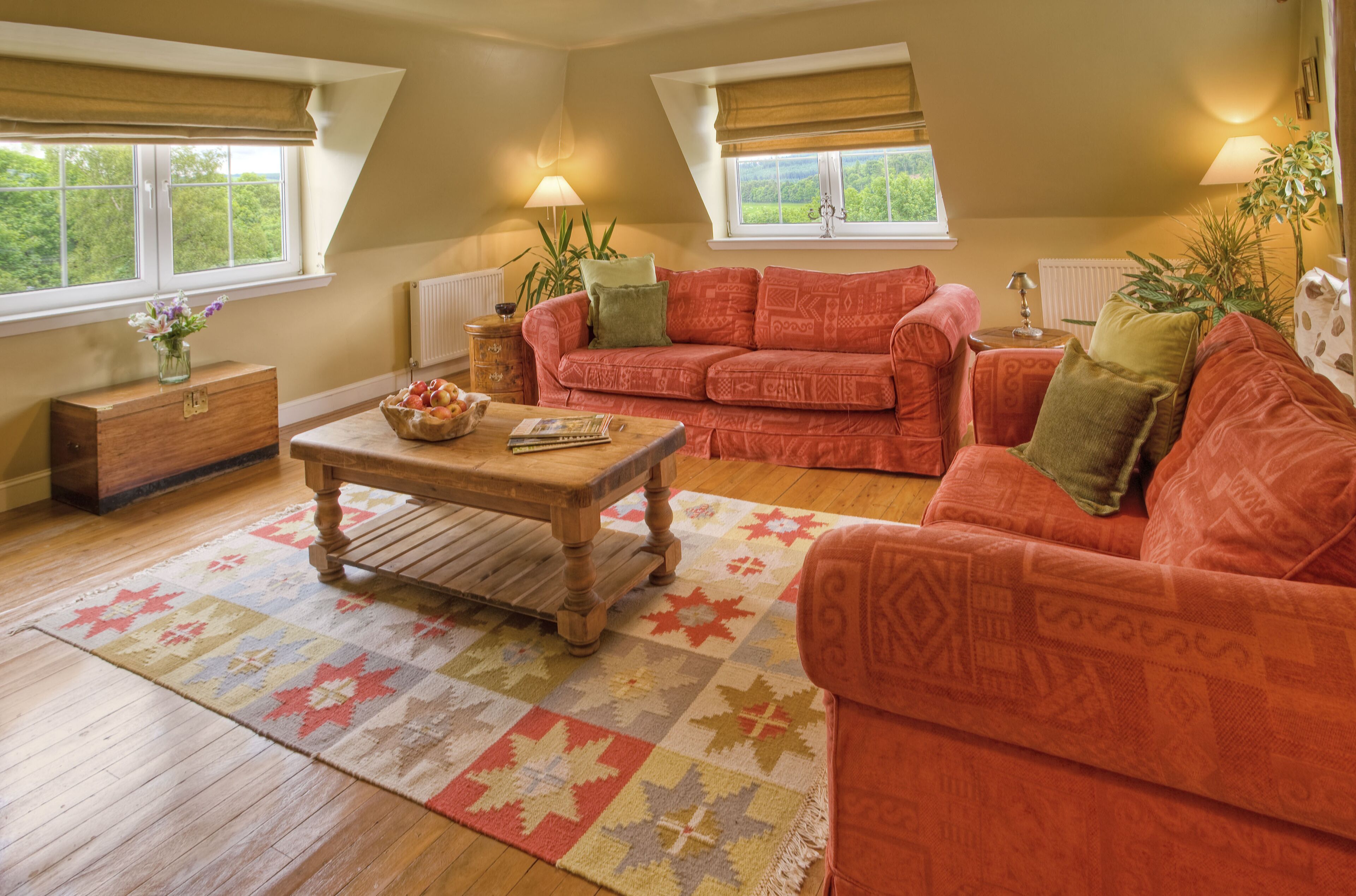 Wonderful Views and Privacy at the top of the house