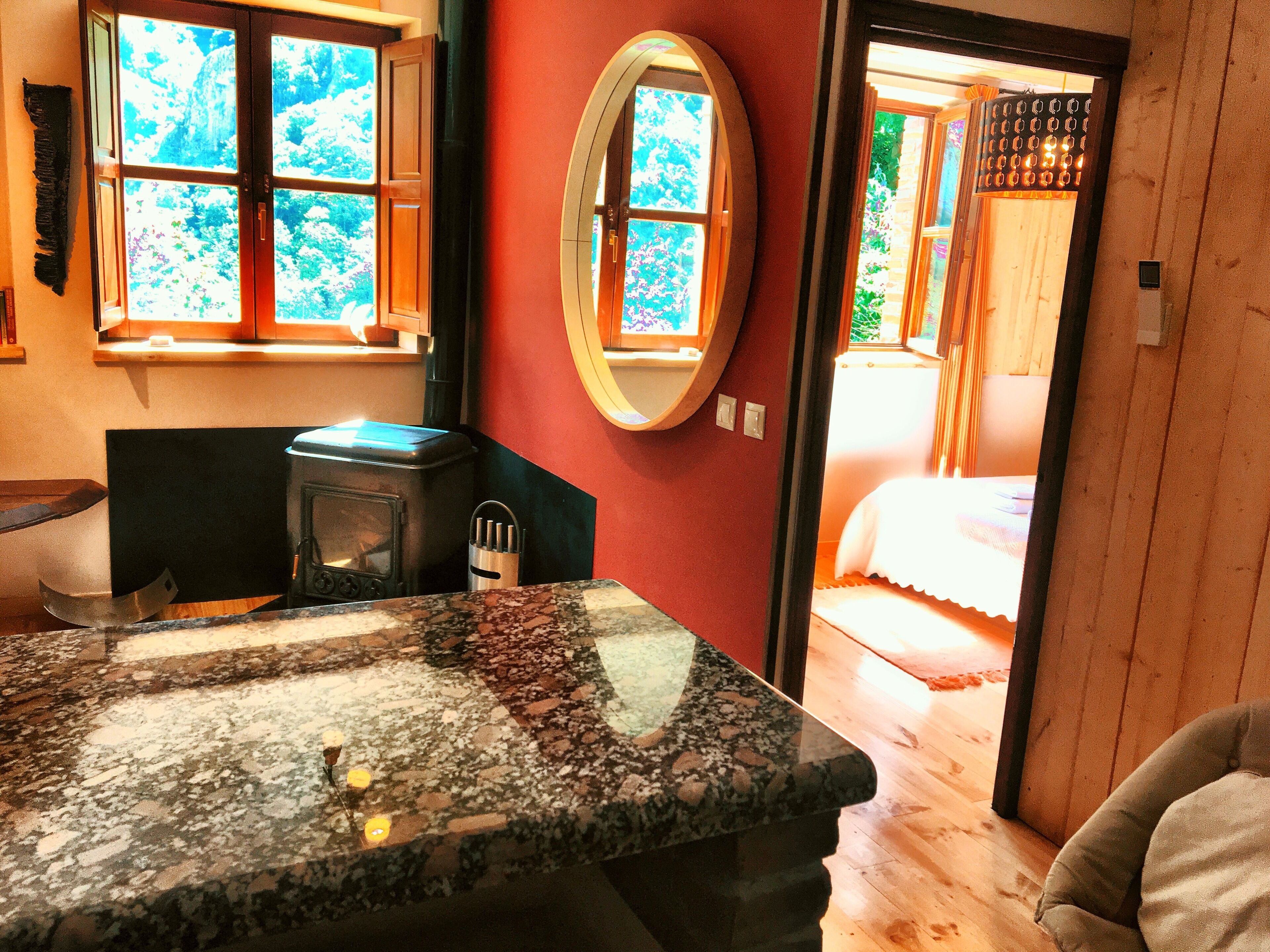 Natural Jacuzzi impressive Gorge in the Picos de Europa