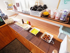 Desayuno estilo bufé