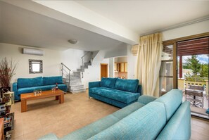 Télévision, cheminée, lecteur de DVD