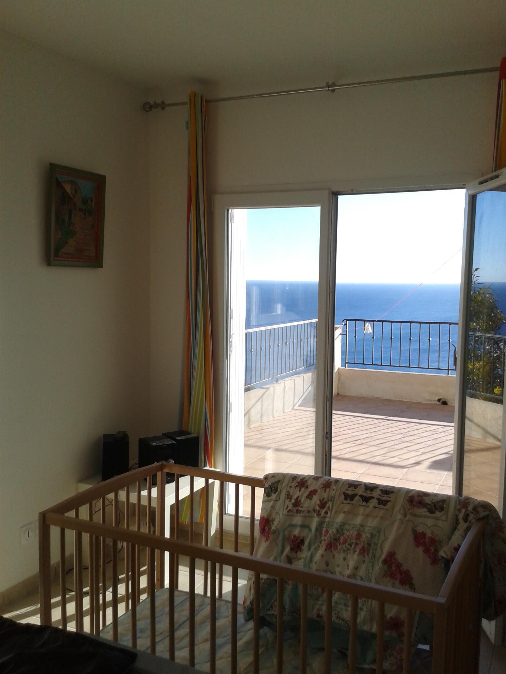 panoramic view villa overlooking the bay of St Raphael at the Gulf of St Tropez