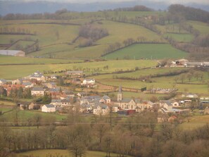 Aerial view - gites rural LE CABANON (Goutrens)