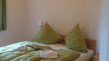 2 bedrooms, in-room safe, iron/ironing board, travel crib