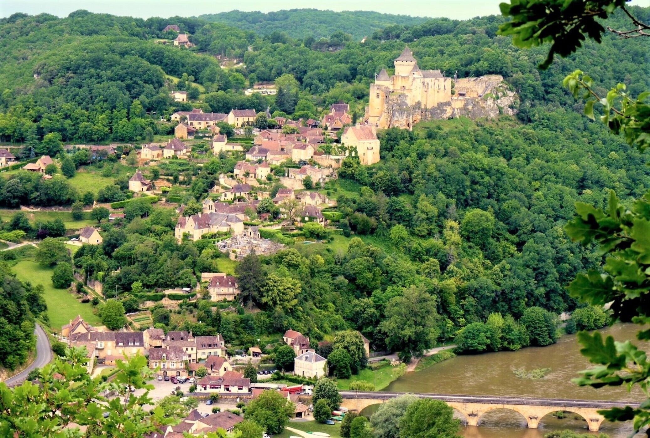 the village of Castelnaud