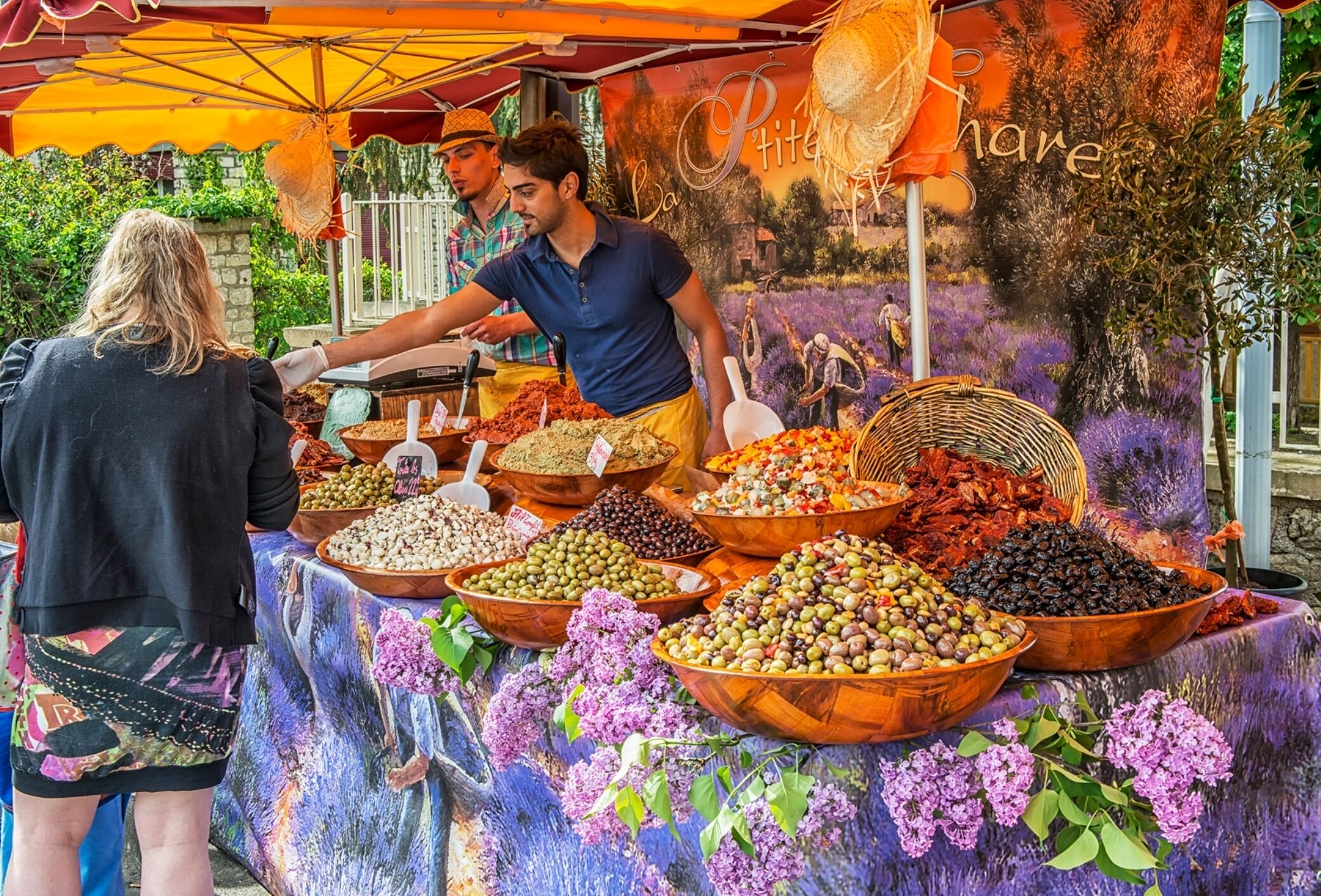 Market day at St Cyprien !