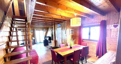 La Clusaz Chalet 3* 8 p, pos10, skiing, hiking, biking
