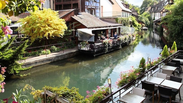 Outdoor dining - Residence Odalys La Rose d'Argent - 2 Rooms 4 People (COLMAR)