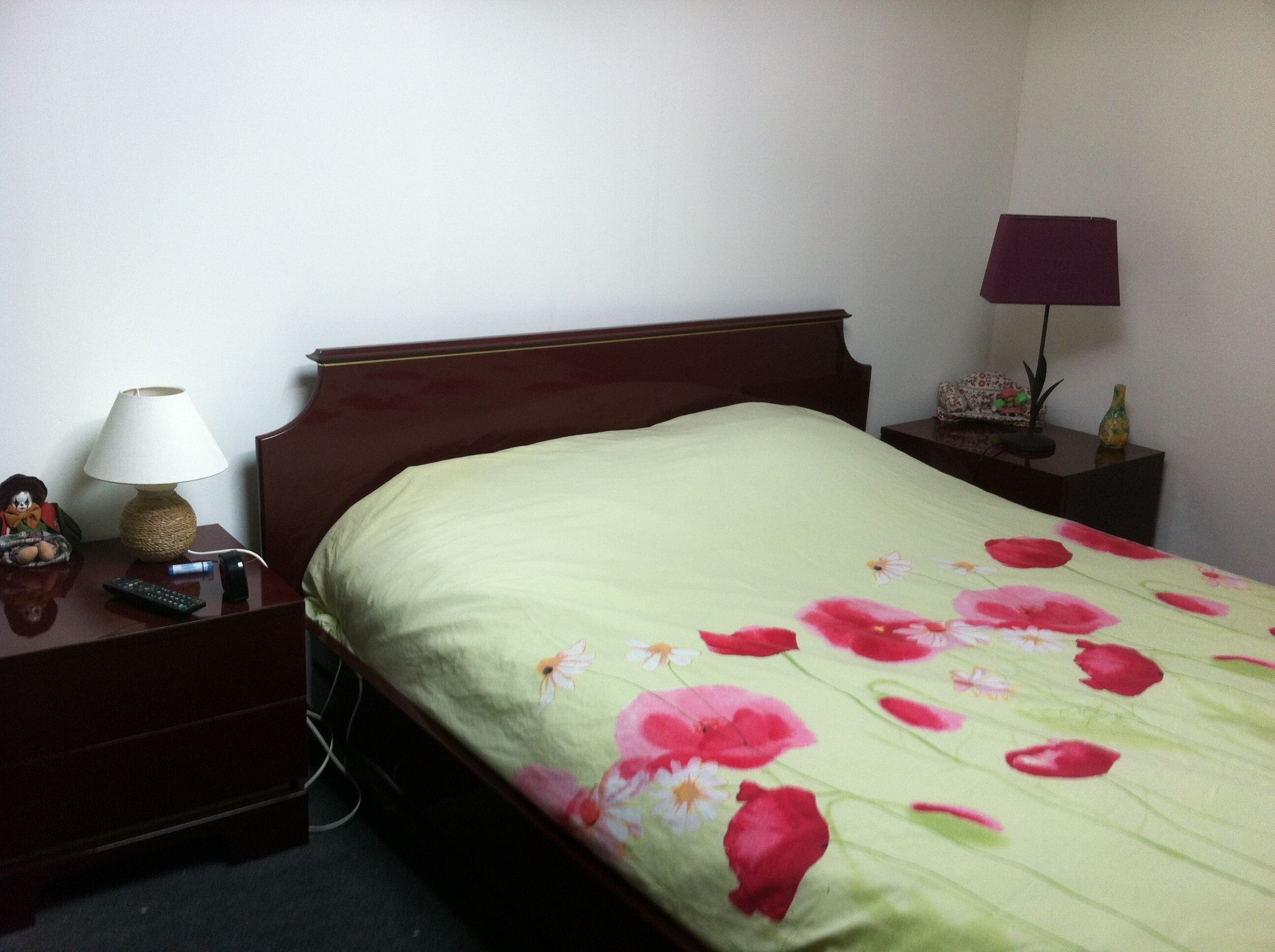 2 bedrooms, desk, iron/ironing board, WiFi (free)