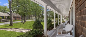 Moments from private beach