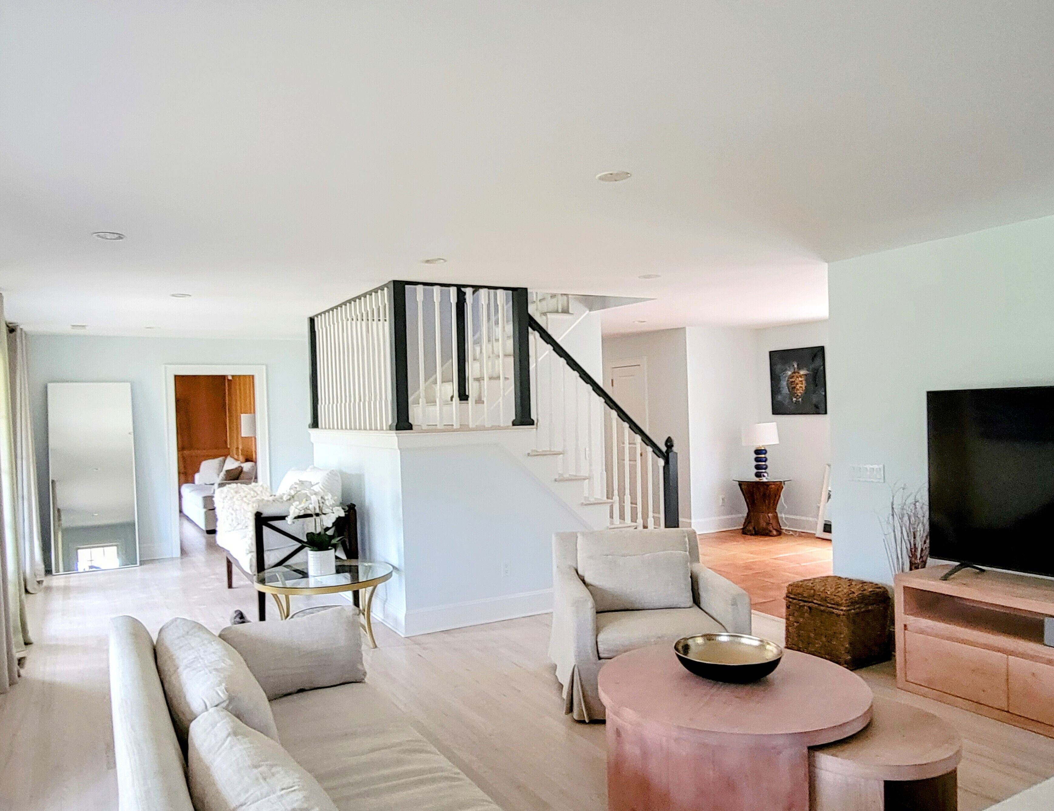 Moments from private beach