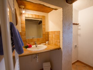 Shower, hair dryer