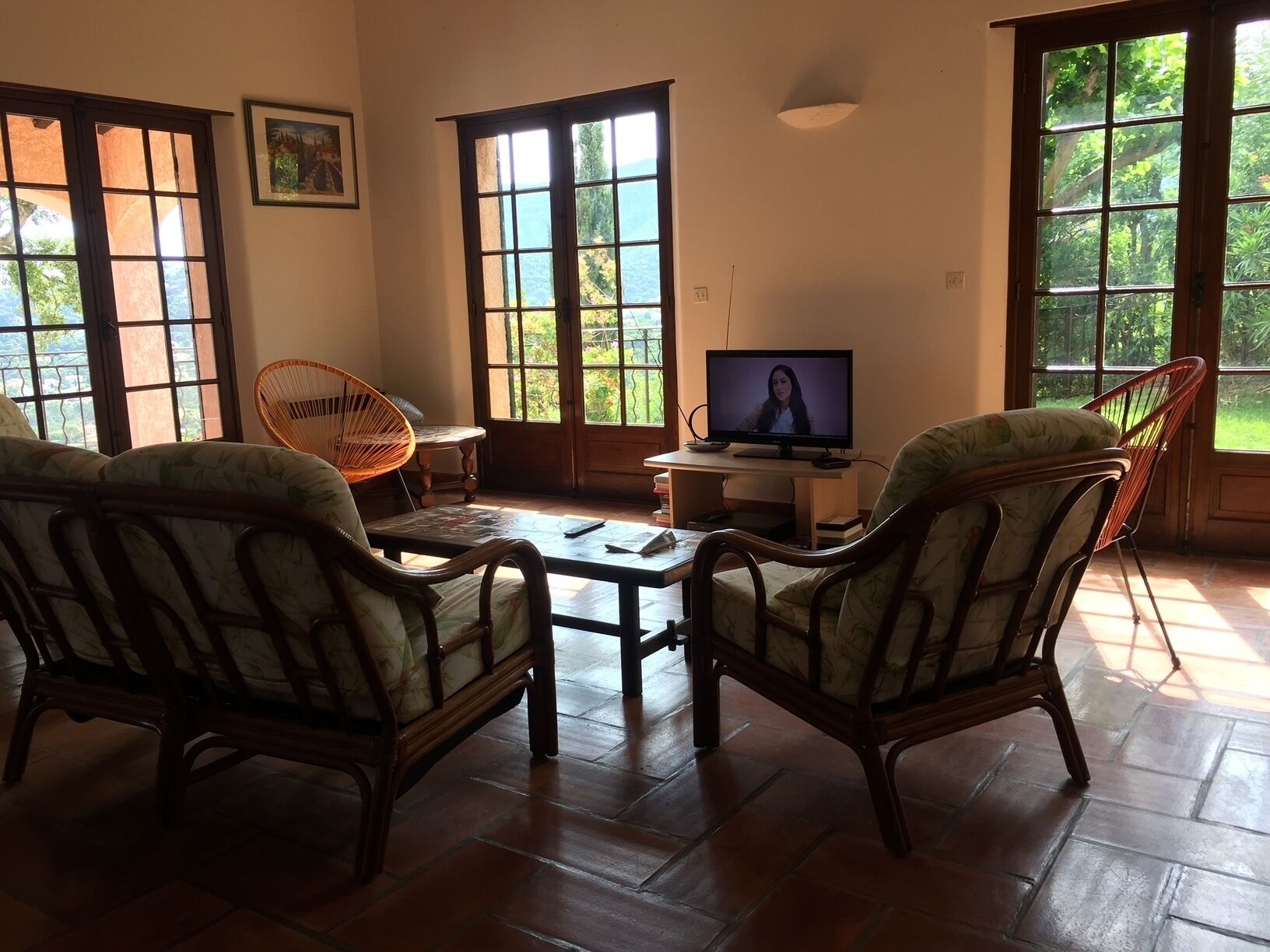 Sea view villa 20km from Saint Tropez, heated pool, air-conditioned rooms