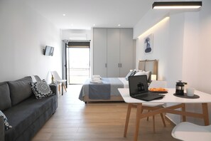 1 makuuhuone, silitysrauta/-lauta, Wi-Fi, vuodevaatteet