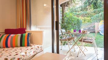 1 Schlafzimmer, Bügeleisen/Bügelbrett, Bettwäsche