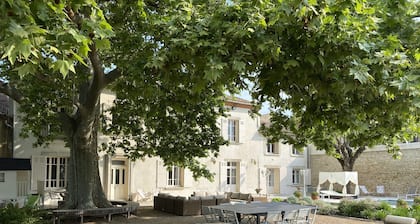 Maison de maßtre Les toiles à Elise, rénovée, spacieuse et avec piscine