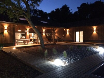 Recent villa14 + p: pool-spa-petanque, near ocean-forest-