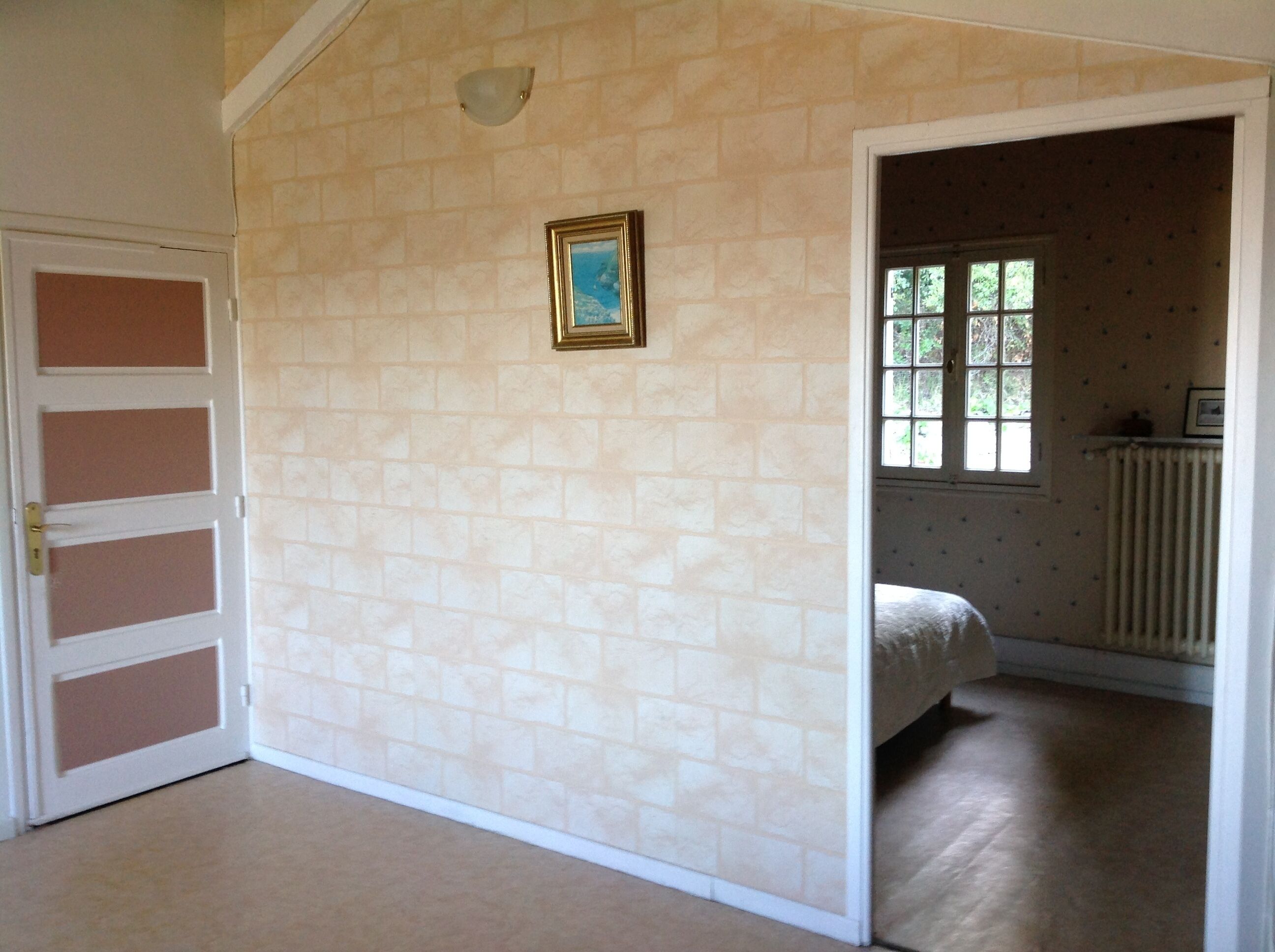 2 room apartment on the top floor of a villa