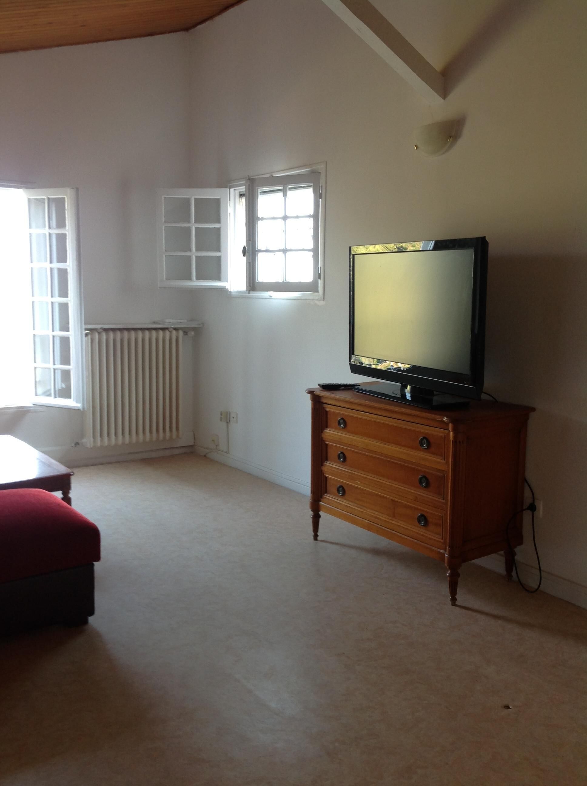 2 room apartment on the top floor of a villa