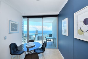 Deluxe Apartment, 3 Bedrooms, Accessible, Ocean View | Living area