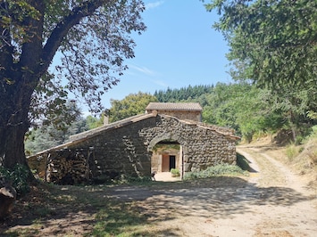 Arrivée sur la maison