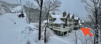 Sunday River Ski In Ski Out Locke Mountain condo with Pool Jacuzzi