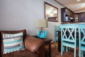 TV, DVD player, books, video library - Condo on Playa Flamingo Beach (Flamingo)